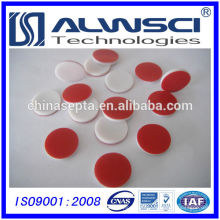 Septa silicone en PTFE rouge 13-425 pour HPLC